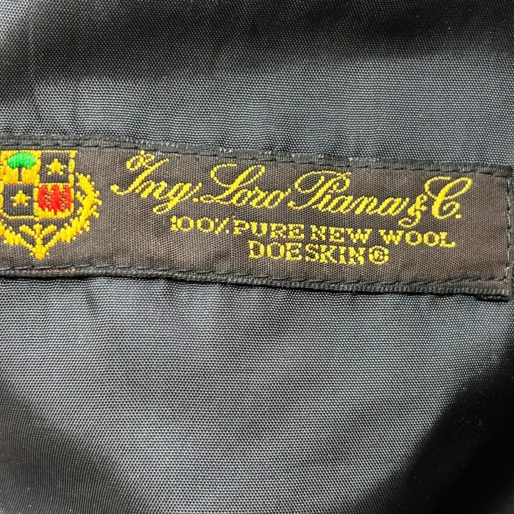 VTG 90s Konen Munchen 100% Pure New Wool Black 2 Button Sport Coat Soft Sz 39R